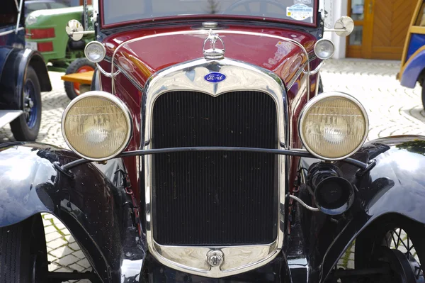 Rally for veteran cars — Stock Photo, Image