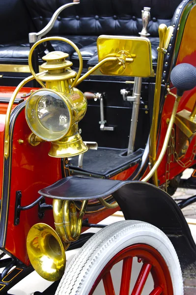 Rally for veteran cars — Stock Photo, Image