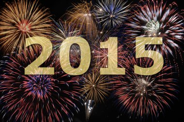 Fireworks, yeni yıl arifesinde 2015