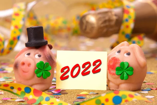Feliz Ano Novo Dia 2022 — Fotografia de Stock
