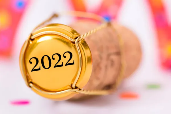 Feliz Ano Novo 2022 — Fotografia de Stock
