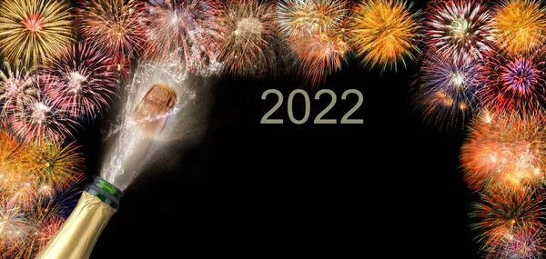 Feliz Ano Novo 2022 — Fotografia de Stock