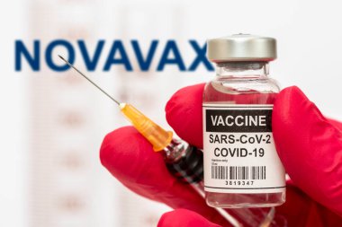 Novavax Covid-19 aşısı laboratuvarda. 
