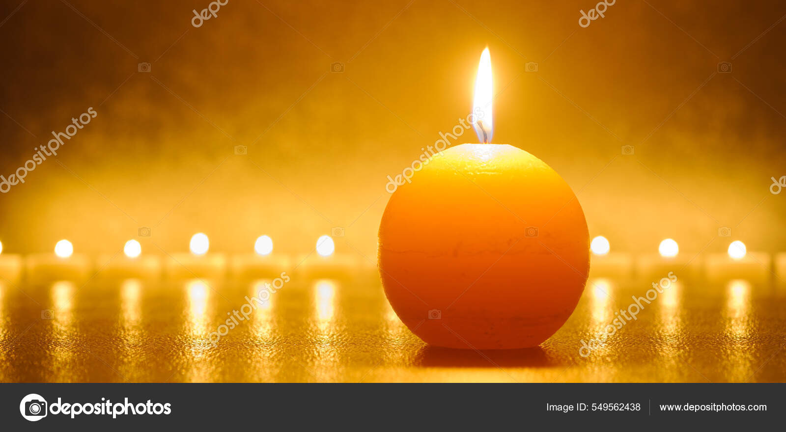 Japanese Zen Garden Candle Light Stock Photo by ©filmfoto 549562438