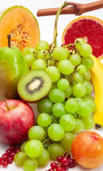 Frisches Und Gesundes Gemüse Und Obst — Stockfoto