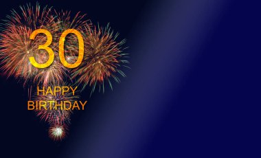 30. doğum gününü kutlarım.