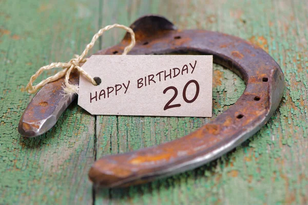 Parabéns 20O Aniversário — Fotografia de Stock