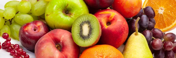 安排新鲜健康的水果 — 图库照片