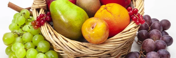 Arrangement Healthy Fresh Fruits — Stock Photo, Image