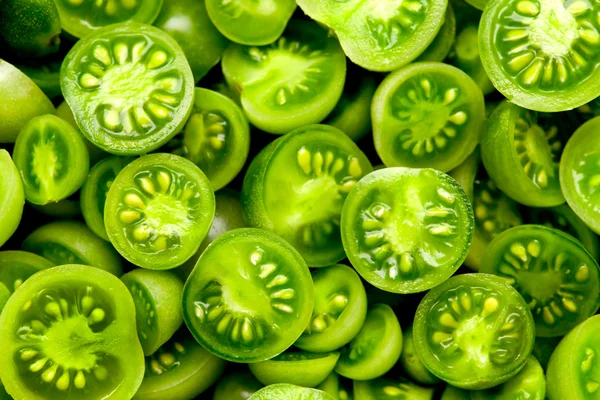 Pequeños tomates verdes — Foto de Stock