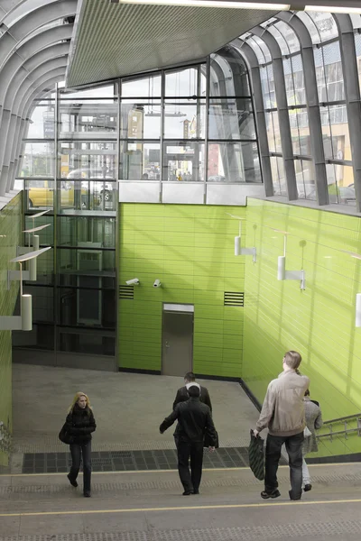 Moscou. La station de métro vestibule — Photo