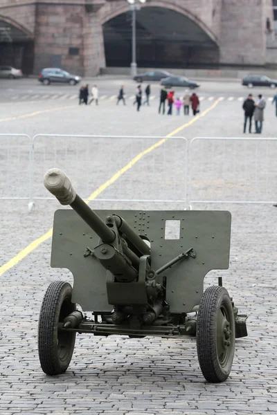 В Москве. Пистолет возле Красной площади — стоковое фото