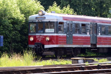 banliyö treni Krakow, Polonya