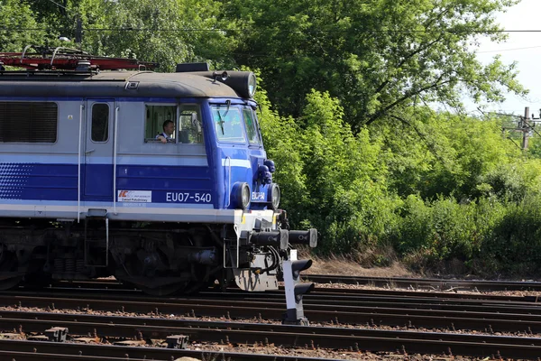 Polska järnvägar lok — Stockfoto