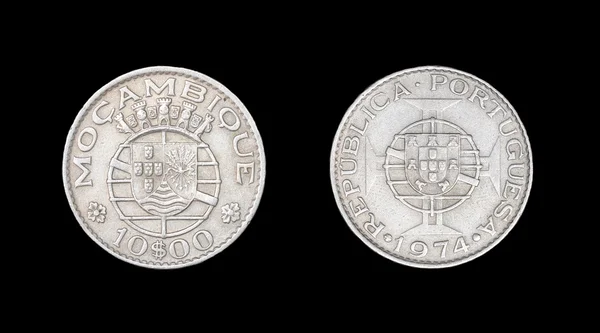 硬币的莫桑比克-xx 世纪 — 图库照片