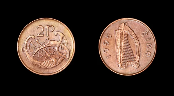 アイルランドの硬貨 — ストック写真
