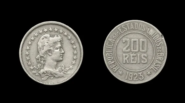 Coin of Brasil - 1st half of XX century — Stock Photo, Image