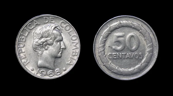 Coin of Colombia - XX century — Stock Photo, Image