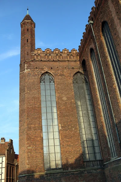 Katholische Kathedrale in Danzig, Polen — Stockfoto