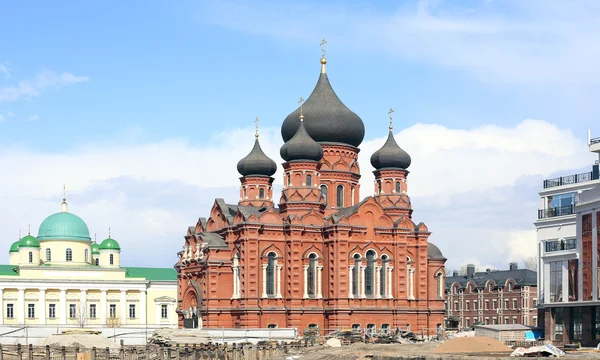 Catedral ortodoxa en la ciudad de Tula —  Fotos de Stock