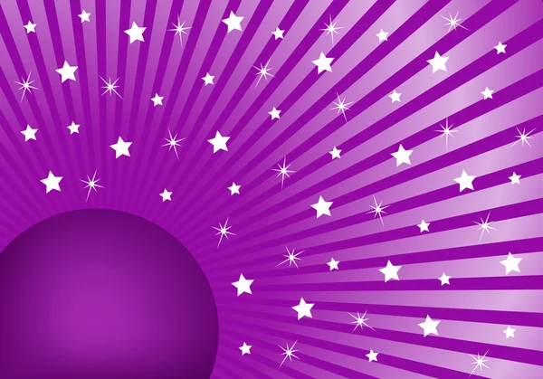 Abstract Background Purple with White Stars Royalty Free Stock Illustrations