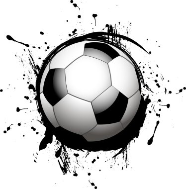 Vektör futbol topu (futbol)