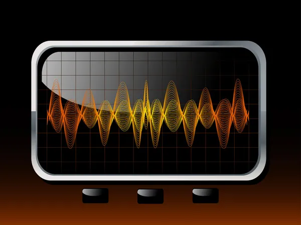 Ondes sonores — Image vectorielle