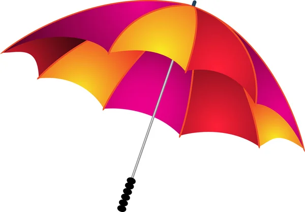 Colour umbrella — Stock Vector