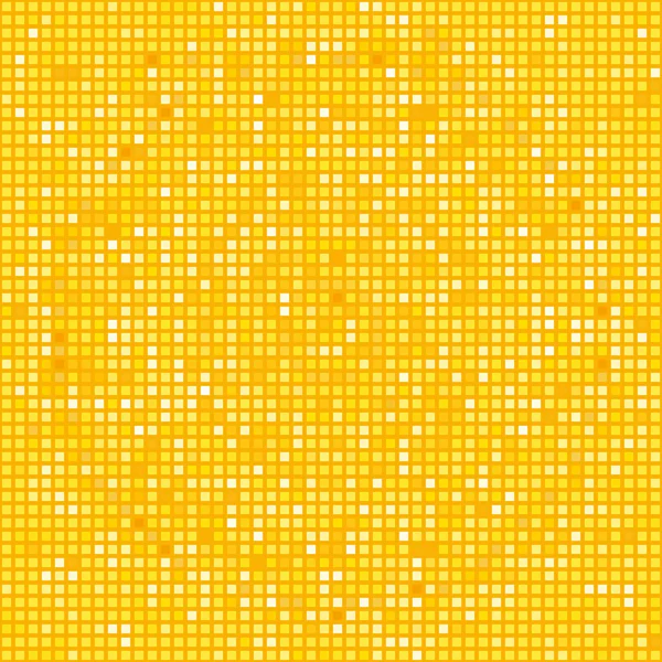 Fundo em mosaico amarelo —  Vetores de Stock