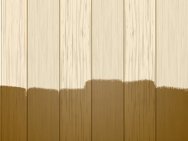 部分涂清漆的木头 — 图库矢量图片