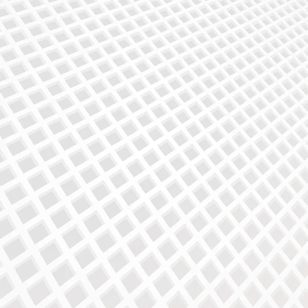 Fehér mozaik rács háttér — Stock Vector
