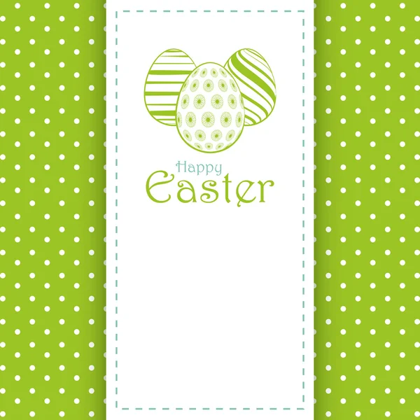 Easter panel background — Stock Vector