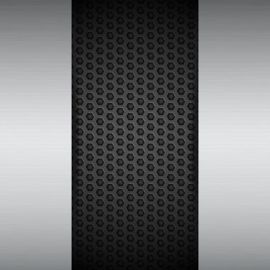 siyah mesh fırçalanmış metal paneller