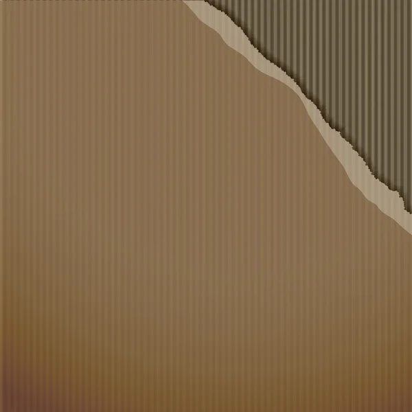 Carton de papier d'angle déchiré — Image vectorielle