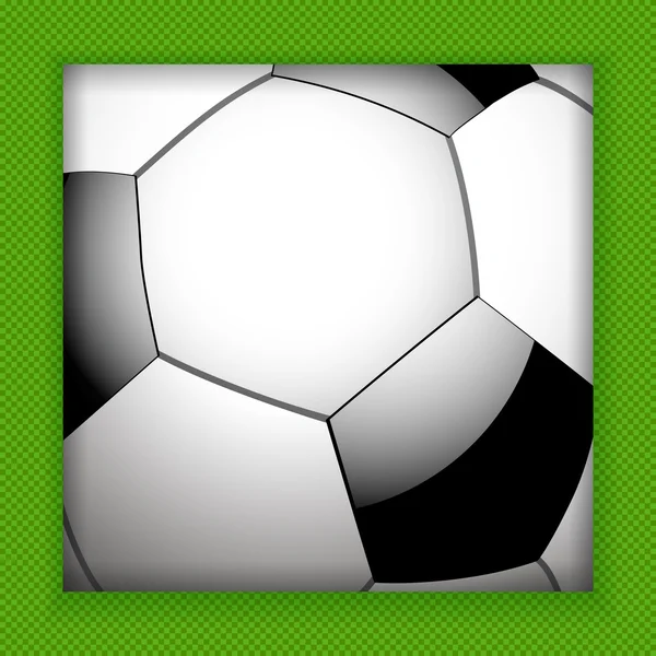 Futebol close up fundo —  Vetores de Stock