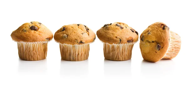 Muffin con chocolate — Foto de Stock