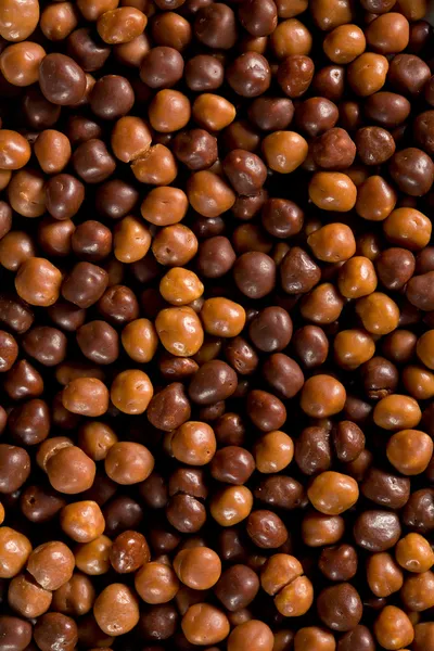 Achtergrond van chocolade bal — Stockfoto