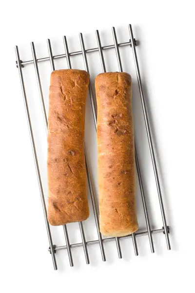 烤面包的恰巴塔 — 图库照片