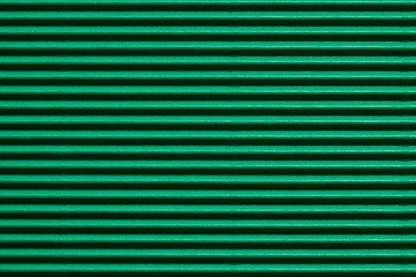 Green corrugated cardboard — Stock Photo, Image