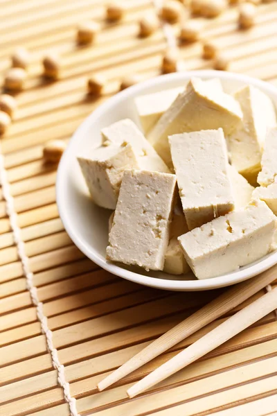 Tofu και σόγιας φασόλια — Φωτογραφία Αρχείου