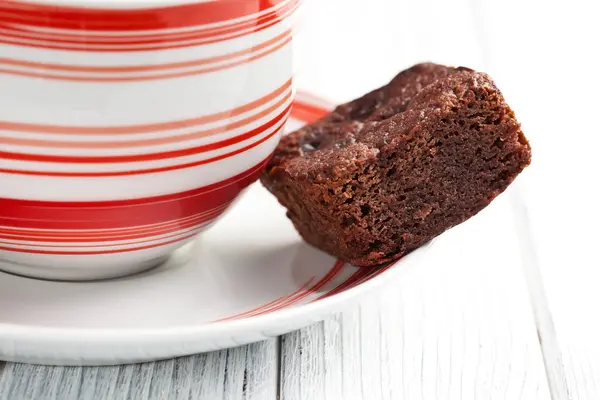 Chocolate brownies dessert — Stock Photo, Image
