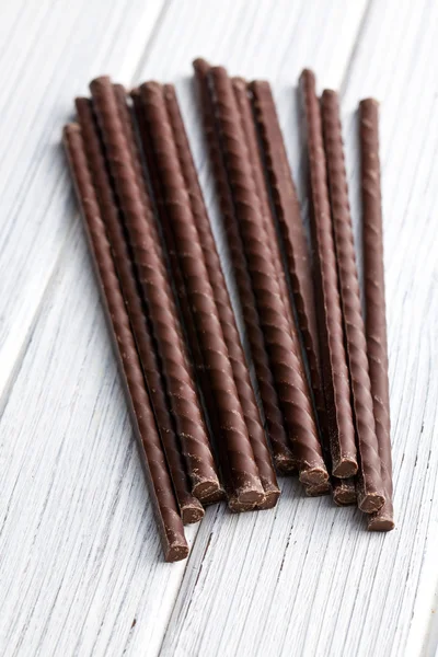 Palitos de chocolate — Fotografia de Stock