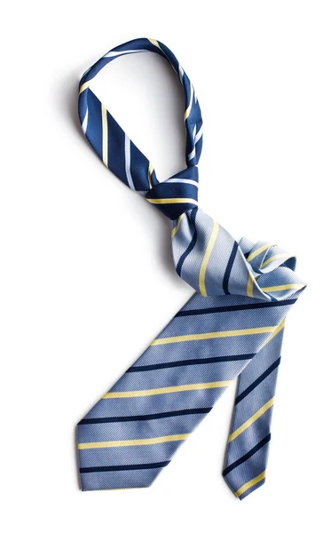 Blue necktie — Stock Photo, Image