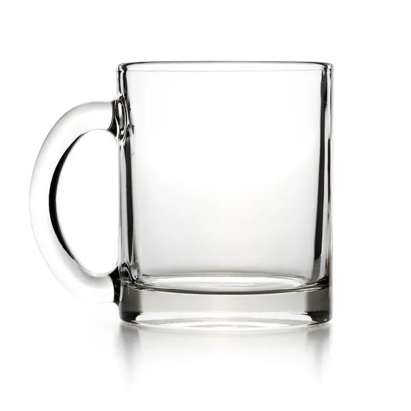 Tomma glas vattenglas — Stockfoto