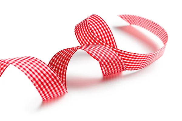 Checkered ribbon — Stock Photo, Image