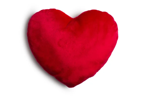 Plush heart — Stock Photo, Image