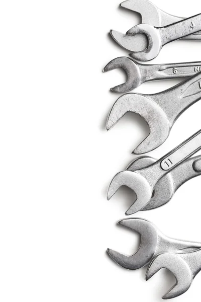 Chrome spanners — Stock Photo, Image