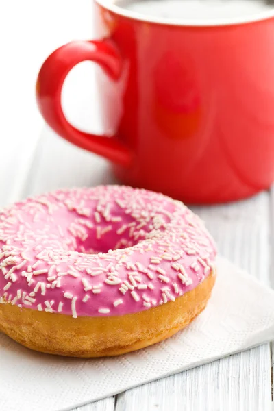 Pink donut — Stock Photo, Image