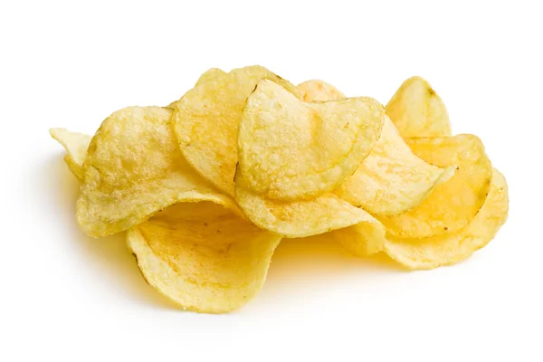 Knapperige chips — Stockfoto