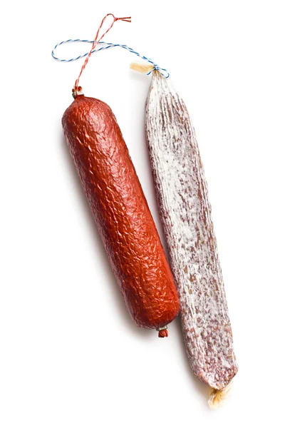 Salame di maiale — Foto Stock